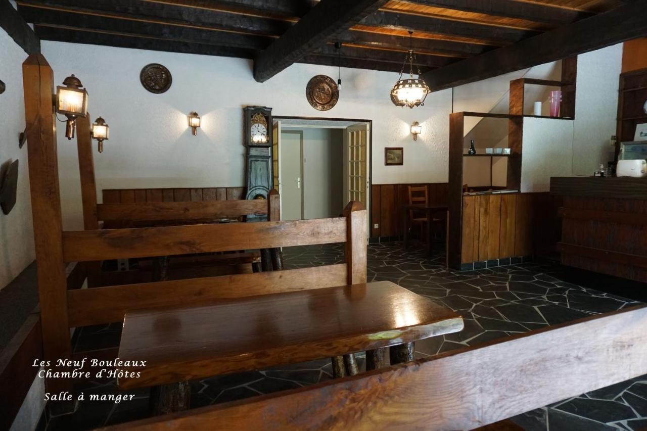 Les Neuf Bouleaux Bed and Breakfast Job Exteriör bild