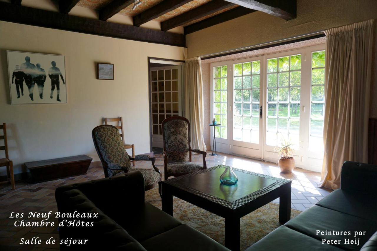 Les Neuf Bouleaux Bed and Breakfast Job Exteriör bild